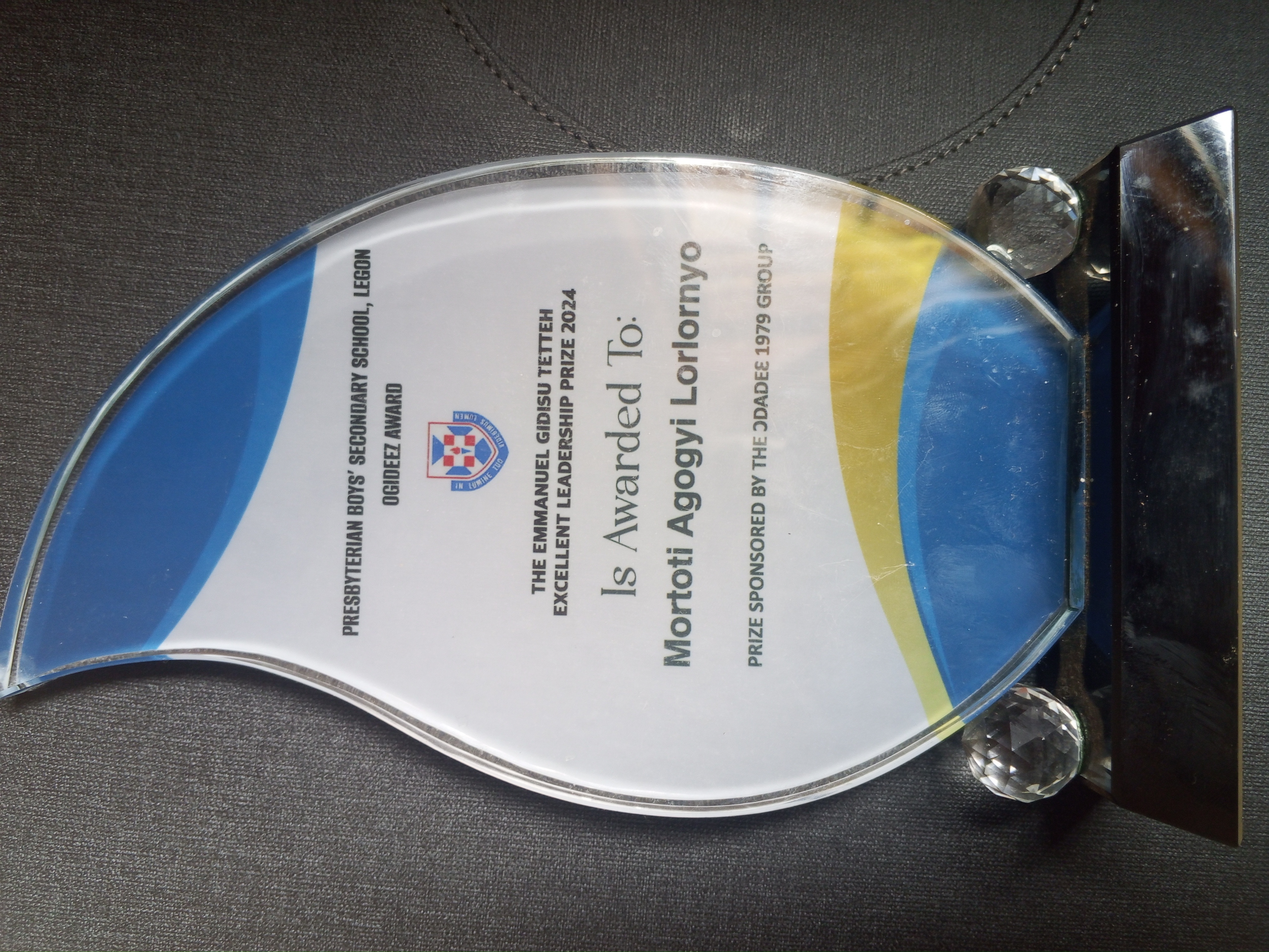 Excellent Leadership Award, Presec Legon